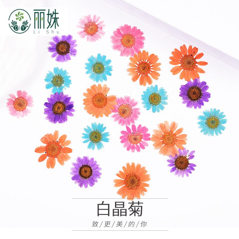 Lishu White Crystal Chrysanthemum DIY Hand applique Drip glue make Jewelry Material package Crystal Glue Epoxy dried flowersin the Accessories/Fashion Jewelry,  DIY Fitting , Other DIY Jewelry Accessories  category - from Buy2taobao.com to provide professional Taobao agent buy service