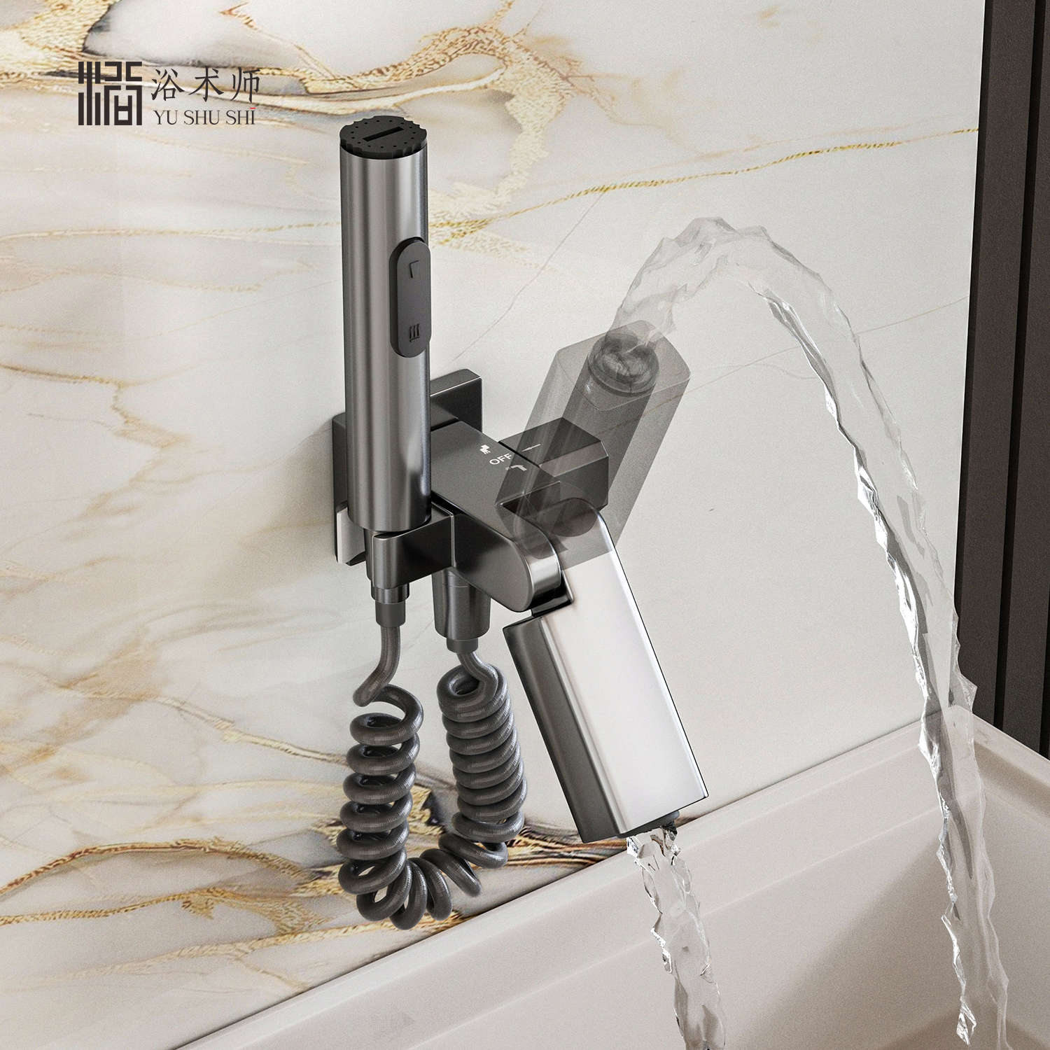 浴术师拖把池水龙头阳台折叠龙头