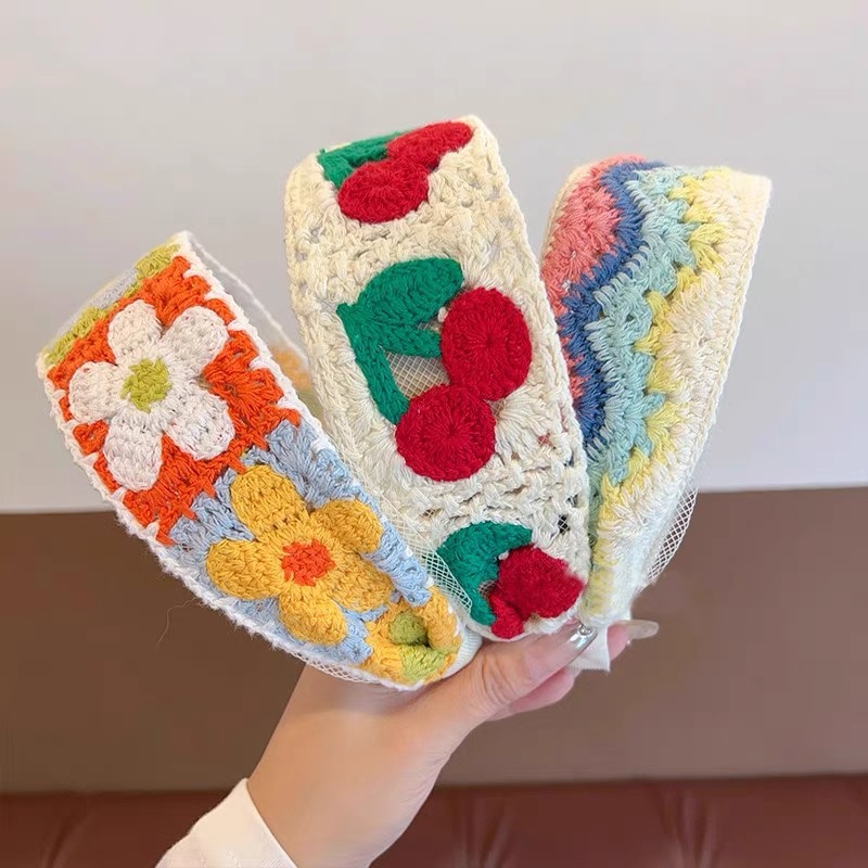 儿童宽边发箍韩版女童不勒头