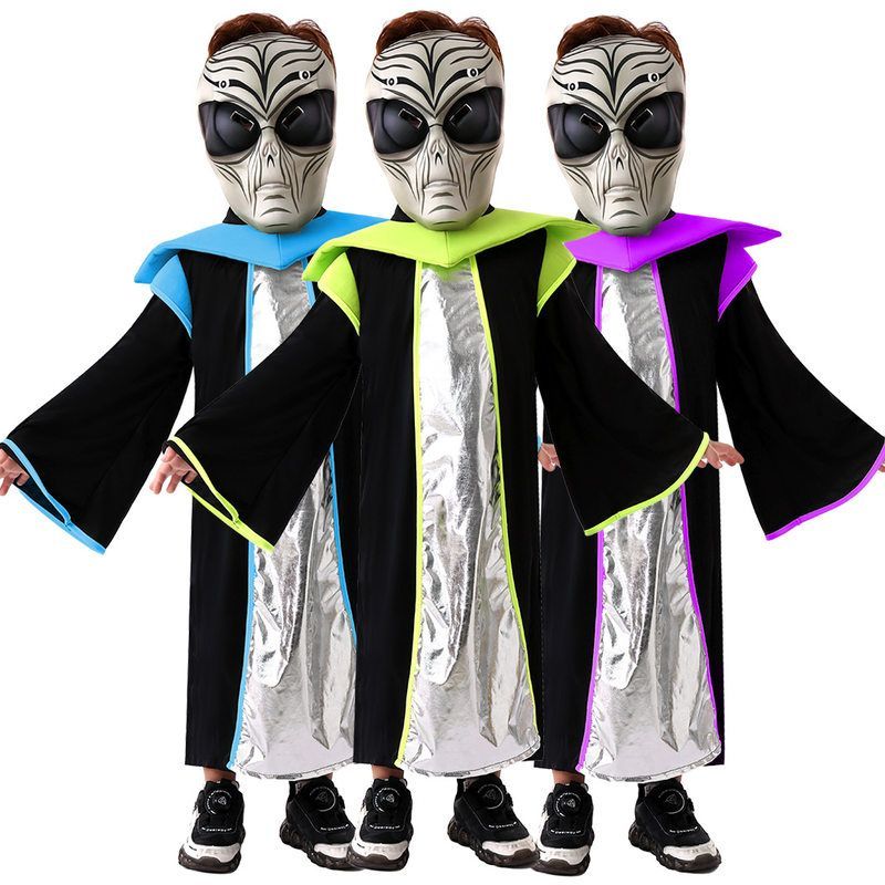万圣节星球大战ET外星人cos服角色扮演新款儿童服饰演出服