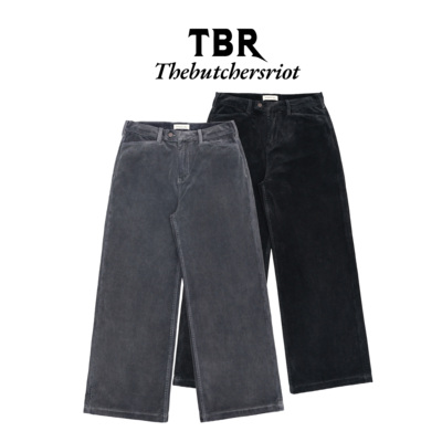 TBR水洗定织双色灯芯绒牛仔裤