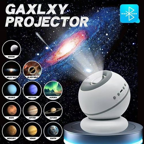 新品调焦款动态流星星空灯卧室房间氛围灯生日礼物投影星空灯