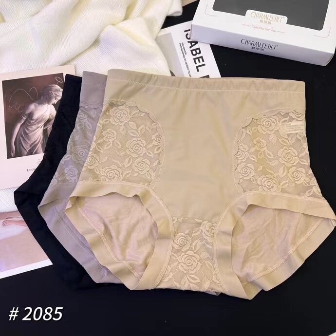 欧洲站精品三条装优雅之尚内裤女