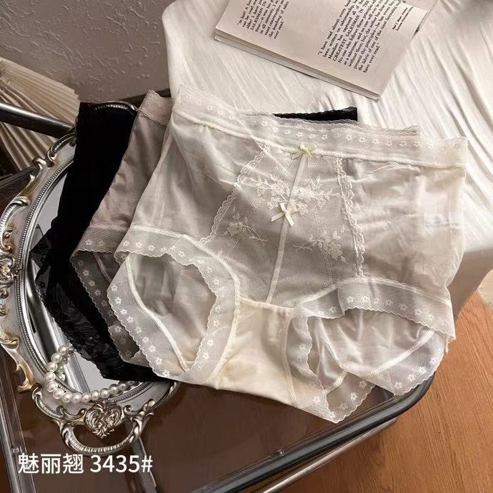 花漾轻纱内裤女性感蕾丝