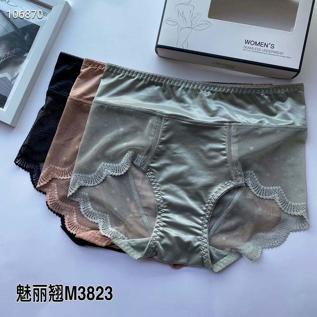 魅丽翘高腰大码性感三角裤新品