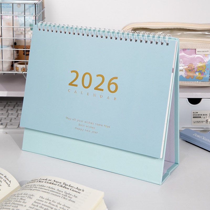 2026年台历定制新款小迷你可爱卡通创意简约桌面摆件办公记事本高,文具电教/文化用品/商务用品,台历,淘宝优惠券,粉丝福利购,淘宝优惠卷