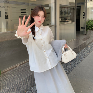 【大量现货】夏季灰蓝色三件套套装102-606-P170-K228图片