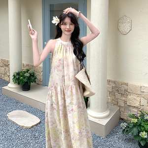 【新款  现货】夏季黄色连衣裙102-635-P130-K198图片