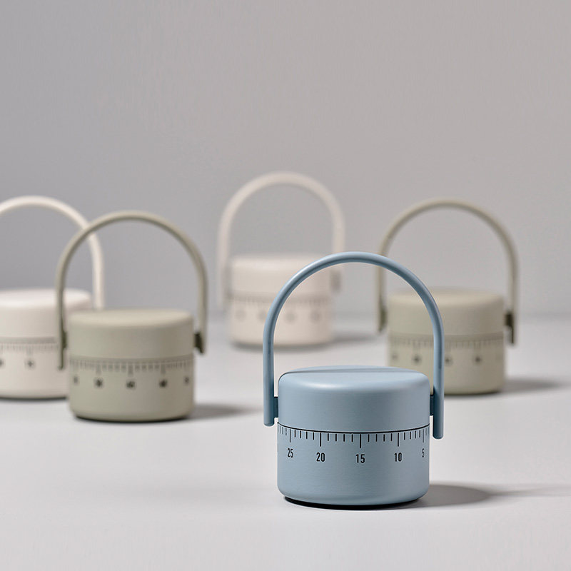 zone丹麦进口厨房机械计时器定时器学生时间管理闹钟提醒器计时钟