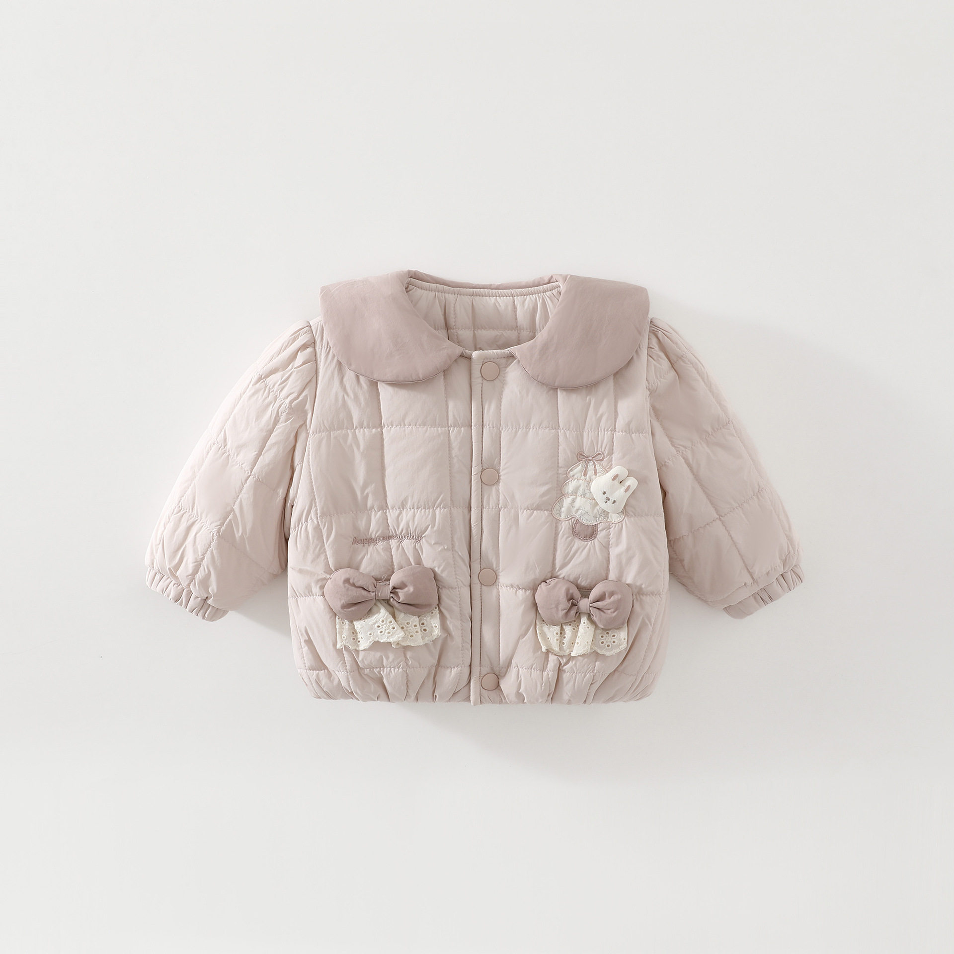 2026春秋A类加厚女童棉服