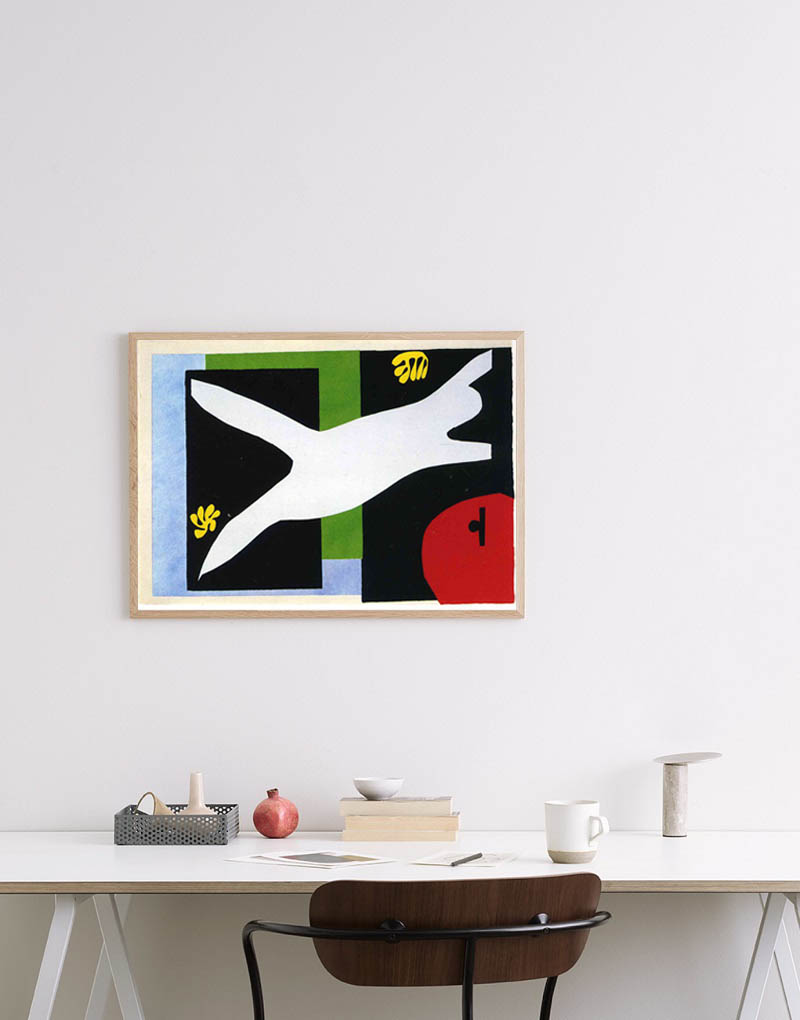 matisse | 亨利马蒂斯复古手绘稿 抽象复古小众装饰画芯画心 猫