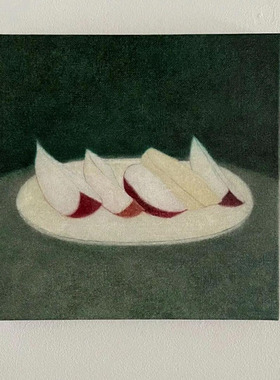 《平凡的日常》中古风抽象客厅装饰画背景墙民宿复古小众高级挂画