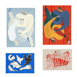 丹麦设计The poster clubSOFIA LIND装饰画Hold You挂画