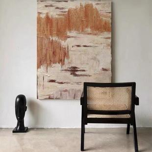 《梦境》抽象画日式客厅玄关高清喷绘侘寂立体装饰画挂画