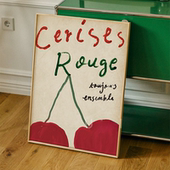 法式 风格 巴黎设计浪漫秋季 flower 礼物艺术家居装 饰画客厅挂画