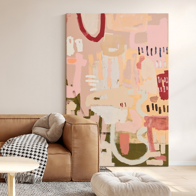 波普风艺术抽象客厅玄关喷绘壁画餐厅卧室装饰画现代简约美式挂画