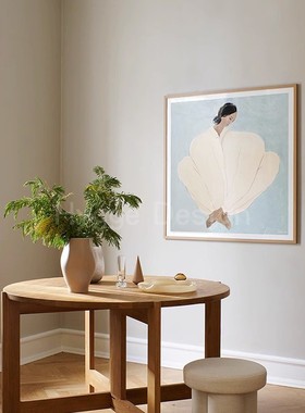 丹麦艺术家Sofia Lind艺术海报北欧客厅卧室装饰画中古风组合挂画