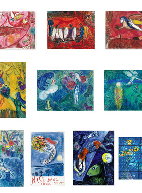 法国国家博物馆大皇宫马克夏加尔Marc Chagall装饰画挂画壁画