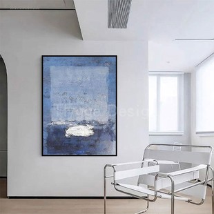 饰画抽象风景艺术挂画 现代简约侘寂风样板间客厅卧室装 南山南