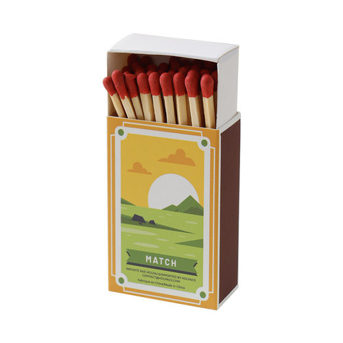 火柴现货感香薰蜡烛白杨木木梗家用火柴复古老式点火工具