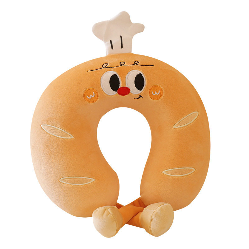 记忆棉u型枕办公室学校午睡枕旅行飞机高铁脖枕坐车睡觉护颈u枕