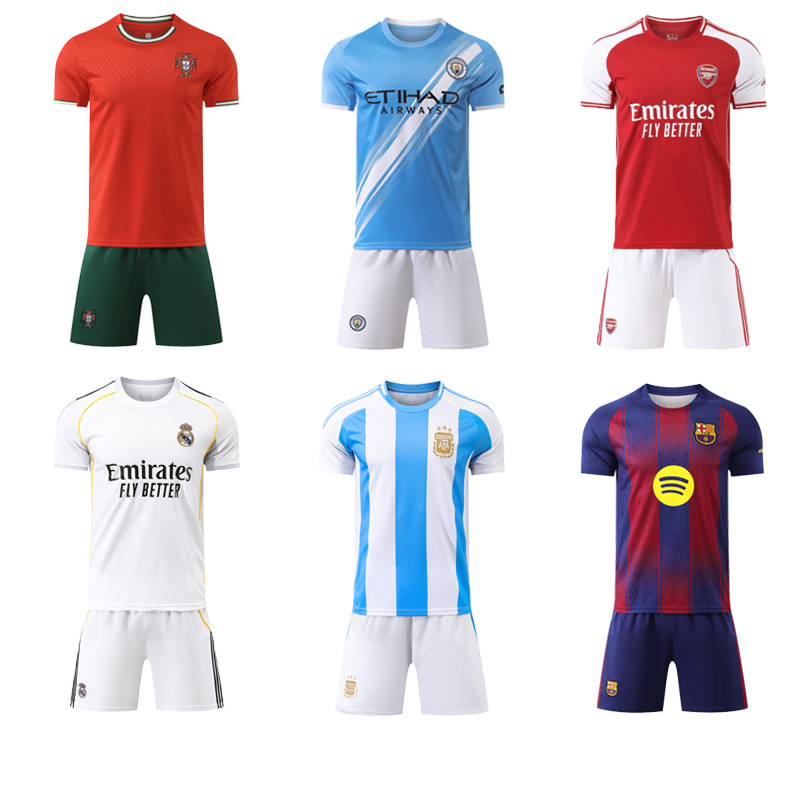 新款皇马C罗阿根廷梅西球衣