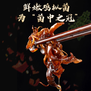 云南特产鸡枞菌普洱火把鸡棕油干菌子下饭菜香菌菇今年新货油鸡枞