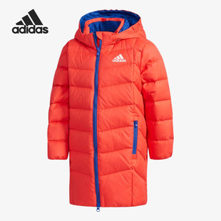 儿童时尚 舒适休闲运动保暖冬季 阿迪达斯正品 Adidas 羽绒服DM7114