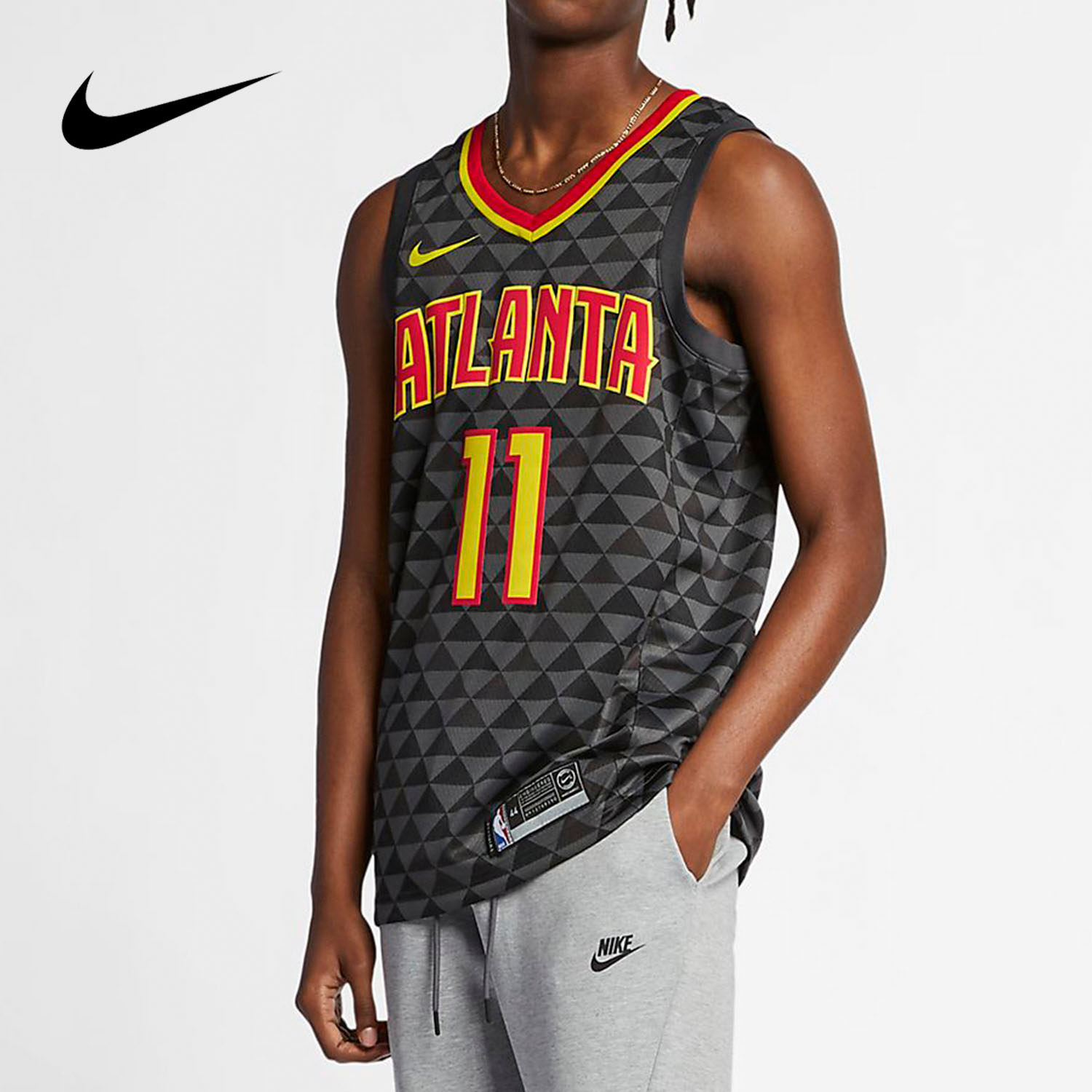 nike/耐克正品亚特兰大老鹰队sw nike  jersey 男子球衣864457