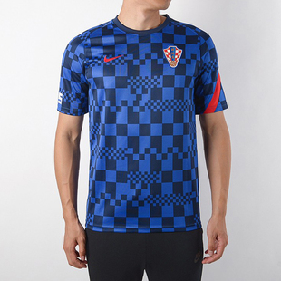 Nike/耐克正品20/21克罗地亚男子训练服球员热身排汗训练 CD2576