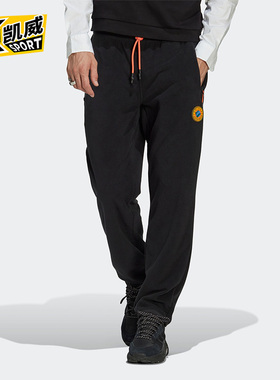 Adidas/阿迪达斯官方正品三叶草刺绣字母印花男子运动长裤II8481