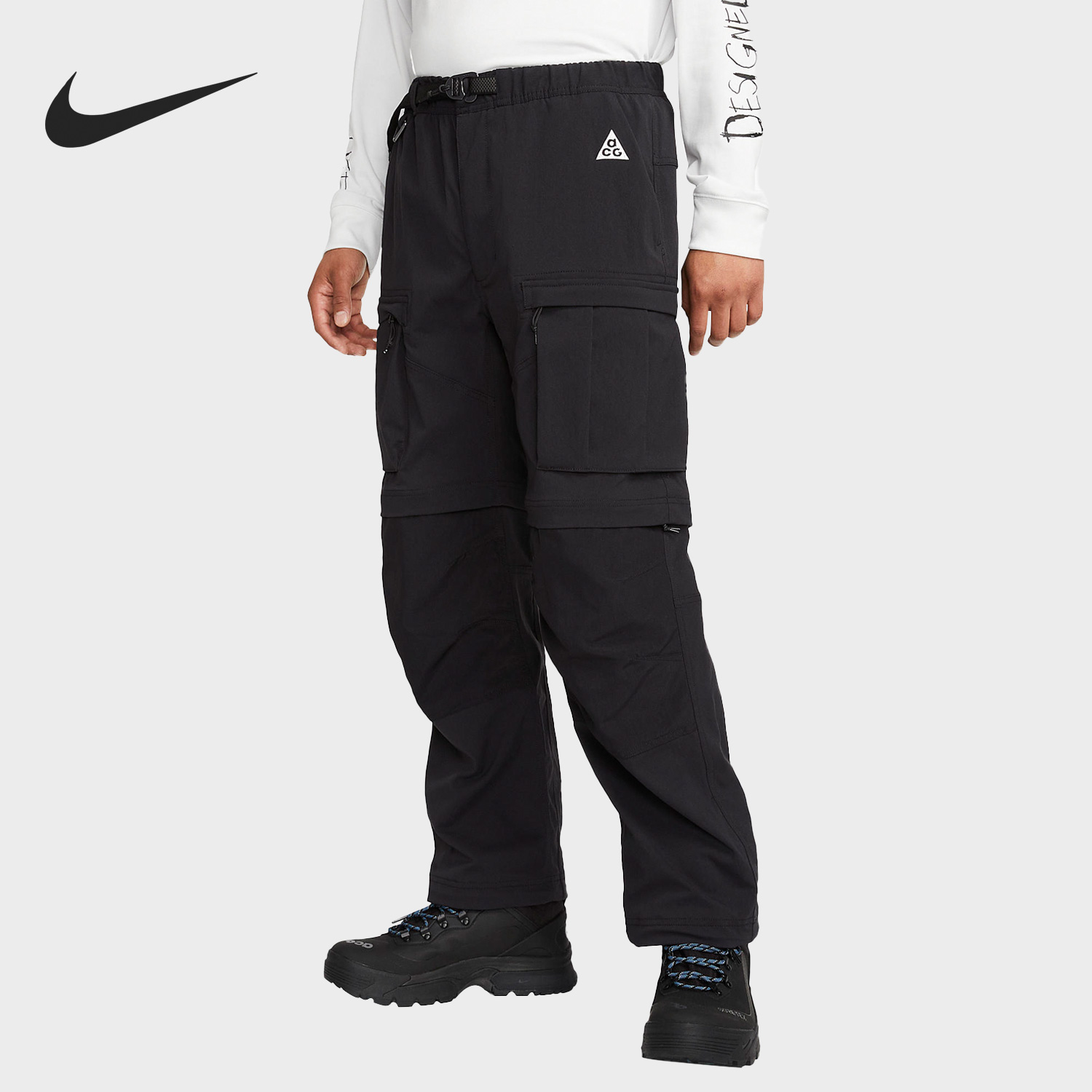 Nike/耐克正品吊牌价1299男子机能防晒可拆卸运动长裤 FN0429-010