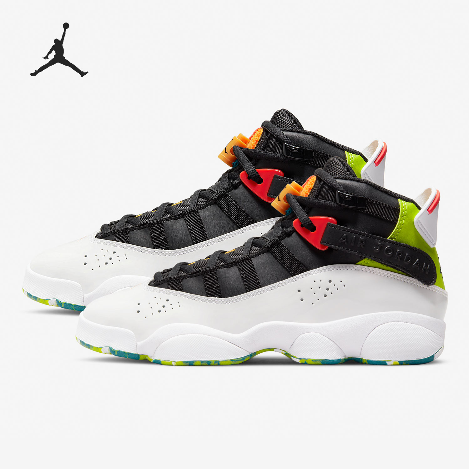 Nike/耐克正品AIR JORDAN 6 AJ6女子GS大童篮球鞋323399-038