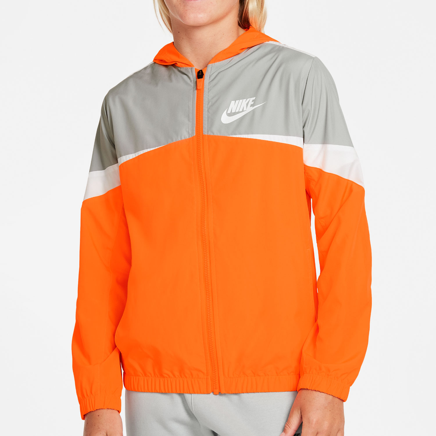 Nike/耐克正品WOVEN JACKET大童运动连帽梭织外套DD8701-803