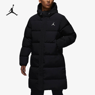 新款 Nike JORDAN冬季 羽绒服FB7314 耐克正品 男子连帽中长款