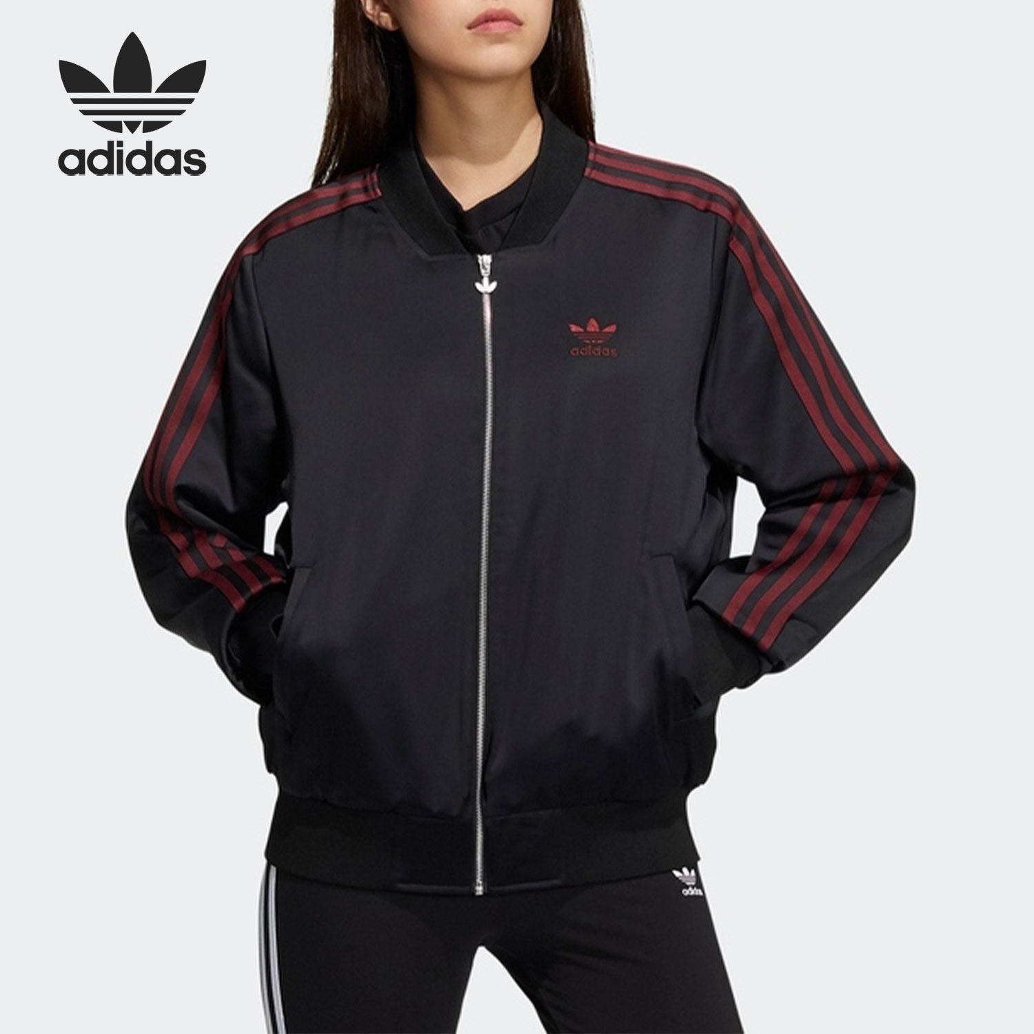 Adidas/阿迪达斯正品三叶草2021冬季新款女子运动棉服HD0326,运动服/休闲服装,运动棉衣,淘宝优惠券,粉丝福利购,淘宝优惠卷