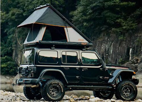 ADA超薄帐篷车顶床铺越野车
