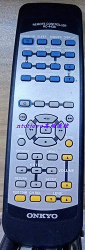 ONKYO安桥TX-DS494功放原配原装进口遥控器旺RC-443S