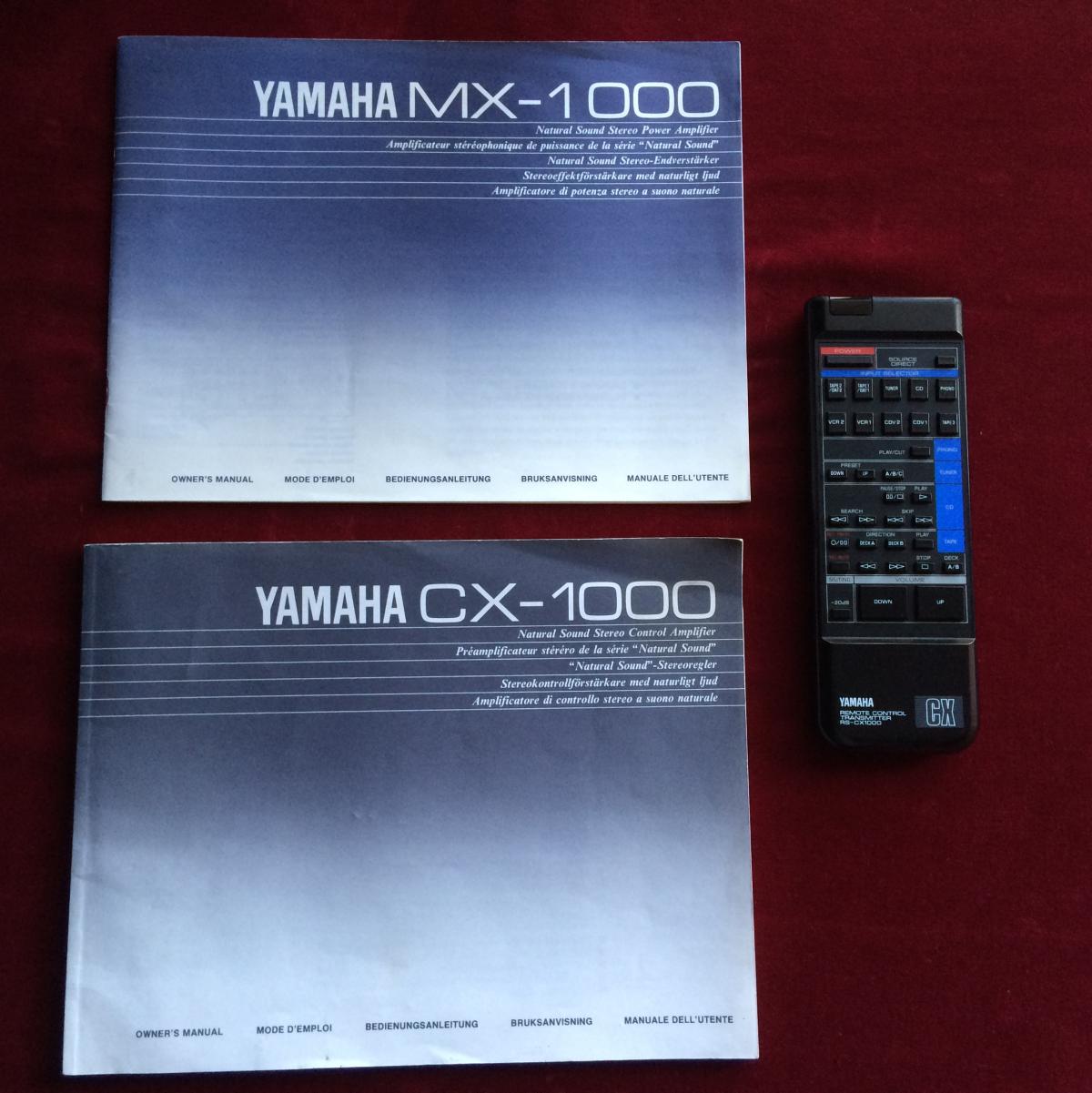 代用YAMAHA雅马哈CX-1000功放800 600 2000遥控器龘RS-CX1000 800
