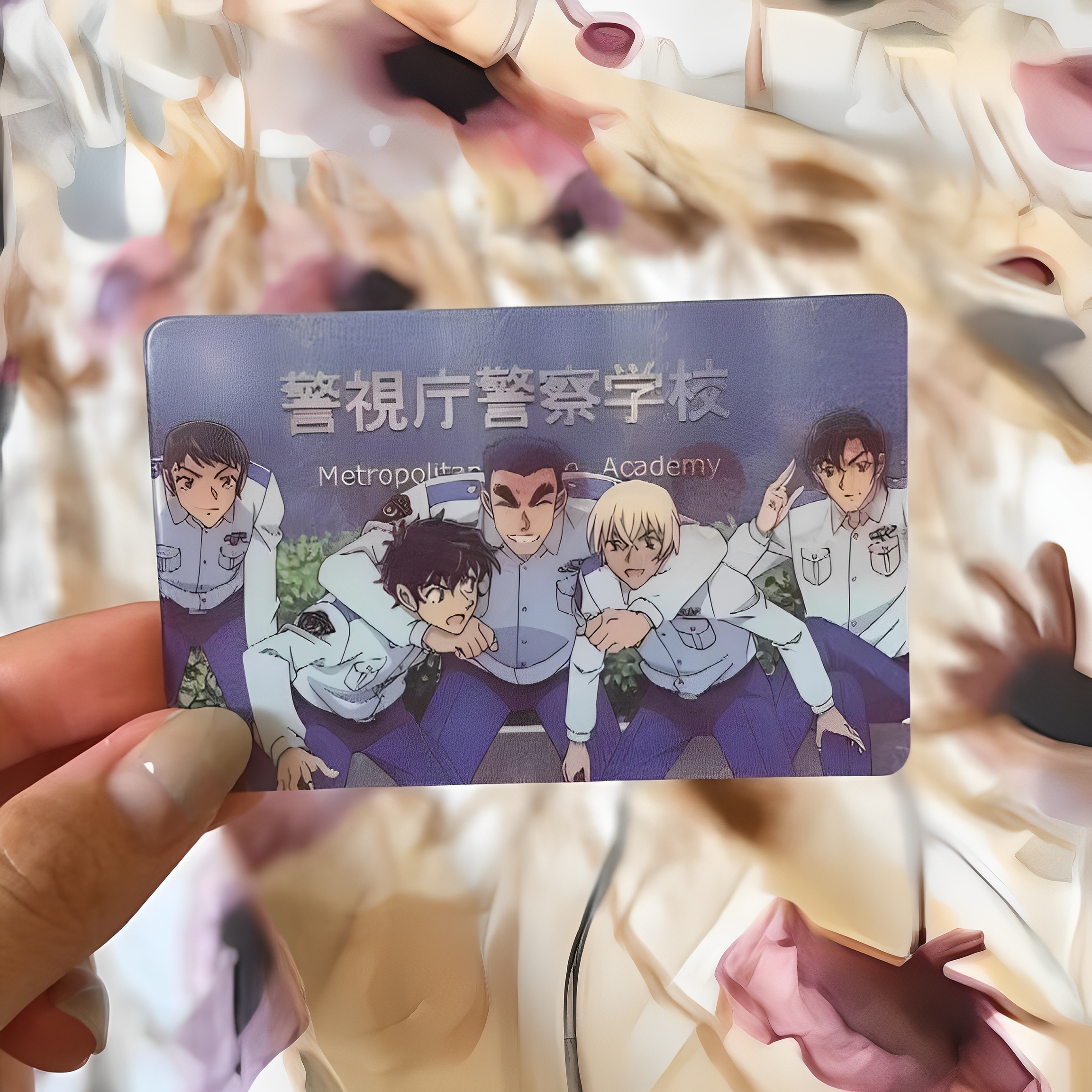 名侦探柯南警校五人组3变光栅卡二次元动漫书签卡送朋友闺蜜礼物