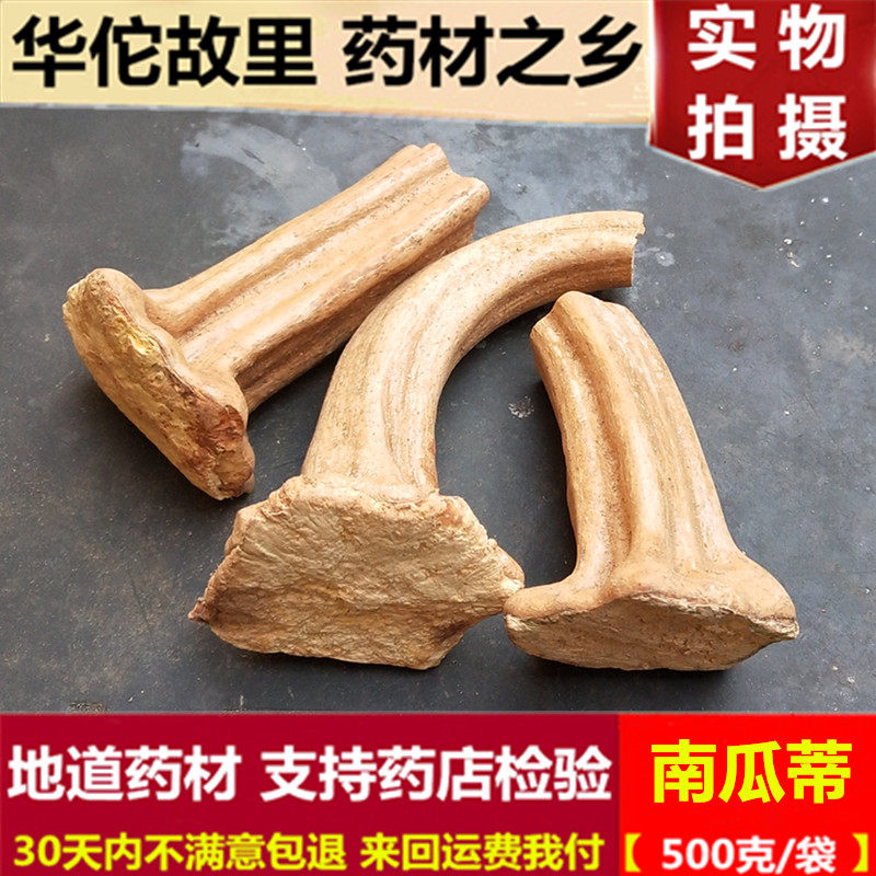 南瓜蒂生晒中药材南瓜帝 南瓜柄 500克老南瓜 蒂南瓜头 新货包邮