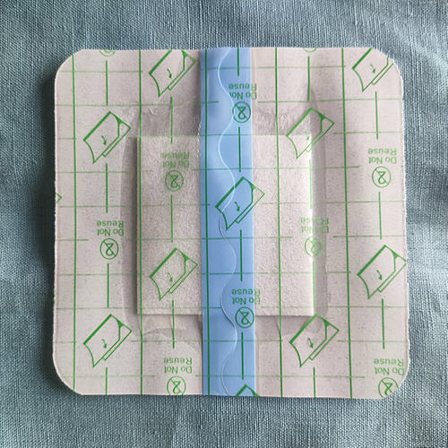 6*7CM婴幼儿肚脐棉垫插导管贴 洗澡游泳防水透明保鲜纯纸框膜敷料