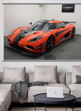 柯尼塞格Agera rs汽车高清相纸海报壁纸墙贴学生宿舍卧室卷轴挂画