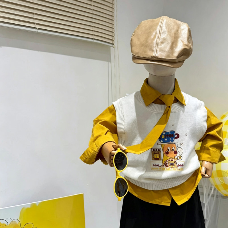 学院风衬衫裤子秋季新款套装