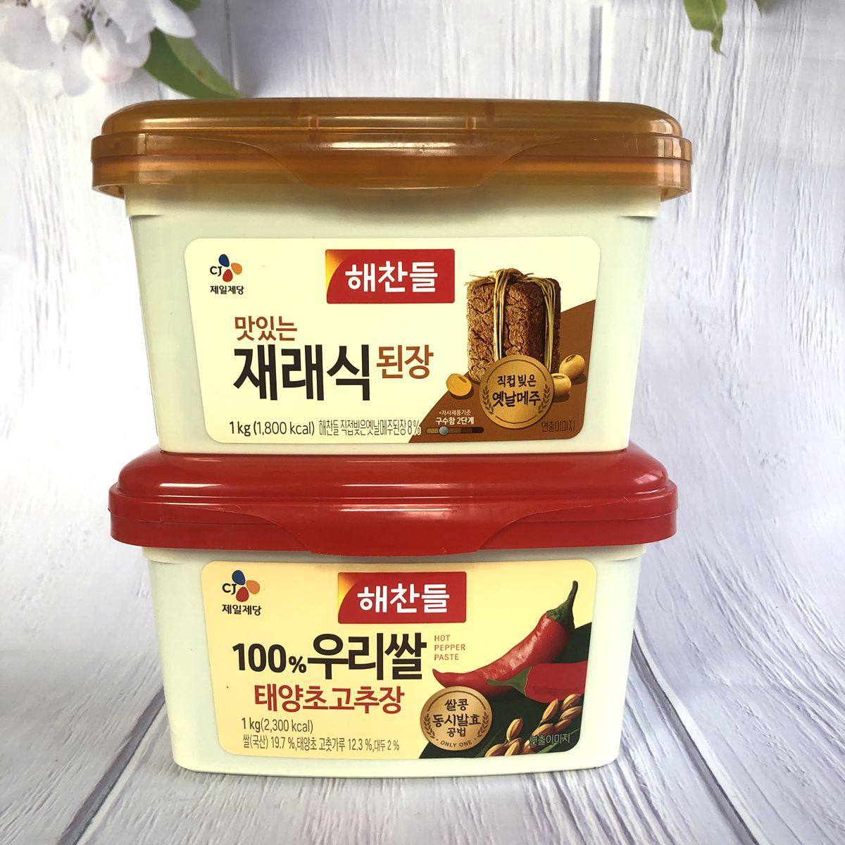 临期特价韩国进口好餐得太阳椒中辣辣椒酱韩式拌饭烧烤1000g