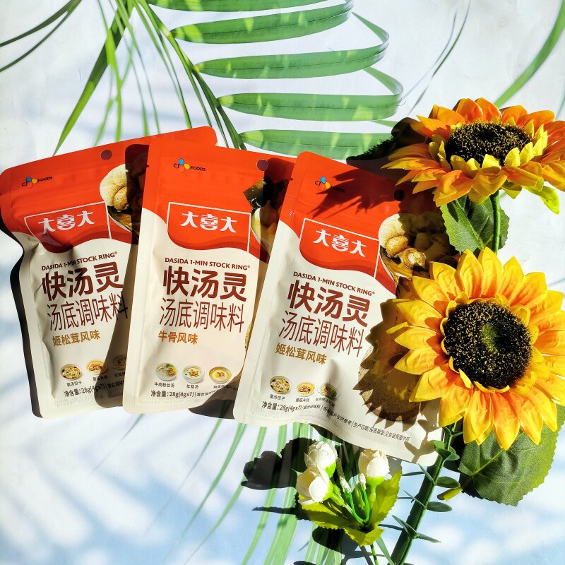 大喜大快汤灵牛骨风味/姬松茸风味水饺馄饨米线汤底调味料图片