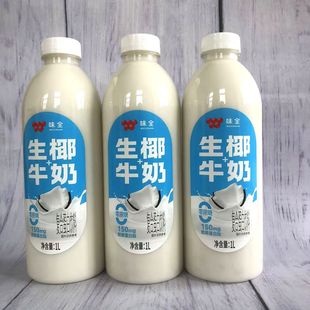 味全生椰牛奶零蔗糖植物蛋白饮料满口椰香清爽咖啡专用380ml