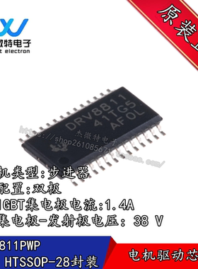 DRV8811PWP 封装HTSSOP-28 贴片PWP 电机驱动器 IC集成 全新原装
