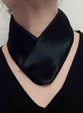 桑蚕真丝手工护领护颈小围脖装饰假领！遮颈纹