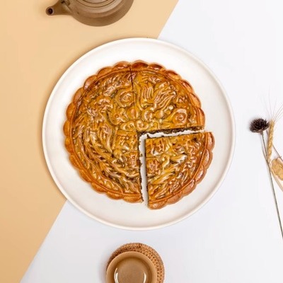 黄皮五仁叉烧月饼1kg大月饼
